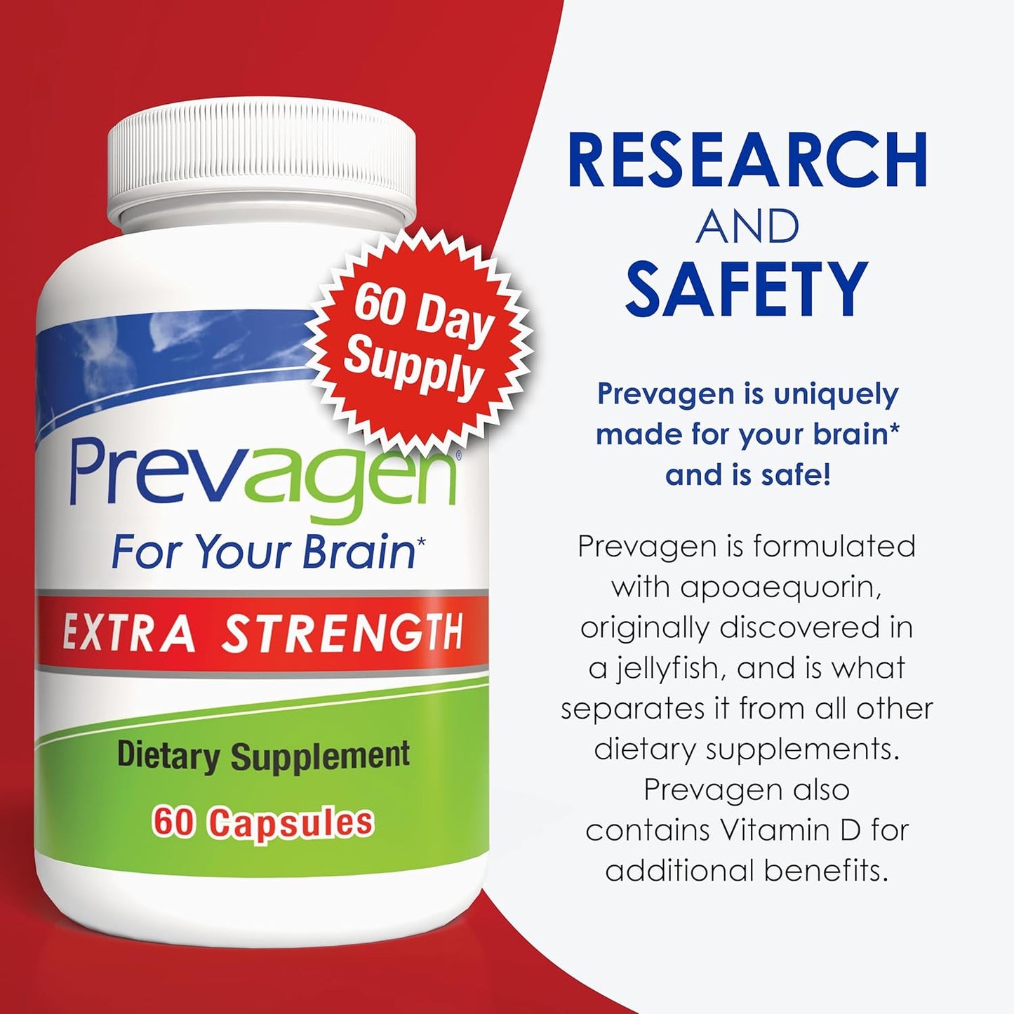 Prevagen® Extra Strength Capsules 20mg, 60count